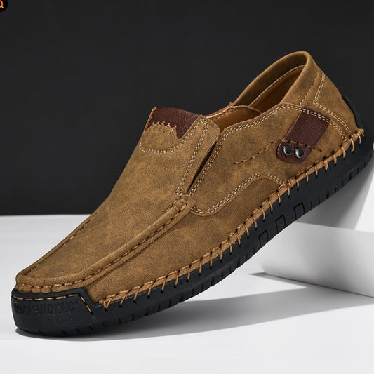 Men's Business Casual Shoes With Foot Covers - D&A