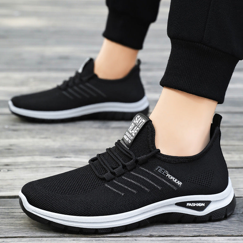 Sneaker Men's New Lightweight Comfortable Soft Bottom Walking - D&A