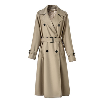 Trench Autumn And Winter Women's Mid-length High-grade Sense Petite Coats - D&A