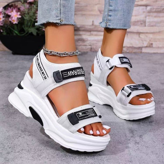 Summer Wedge Sandals Women's Platform Sports Beach Shoes - D&A