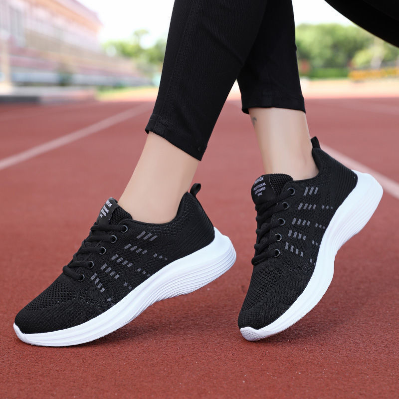 Women's Mesh Breathable Soft Bottom Non-slip Sneaker - D&A