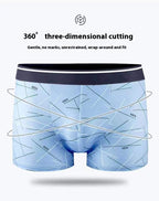 Men's Boxer Inner Antibacterial Underwear 4 Pack - D&A