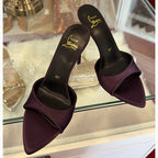 Women's High Heels Pointed Toe Strap Stiletto Sandals - D&A