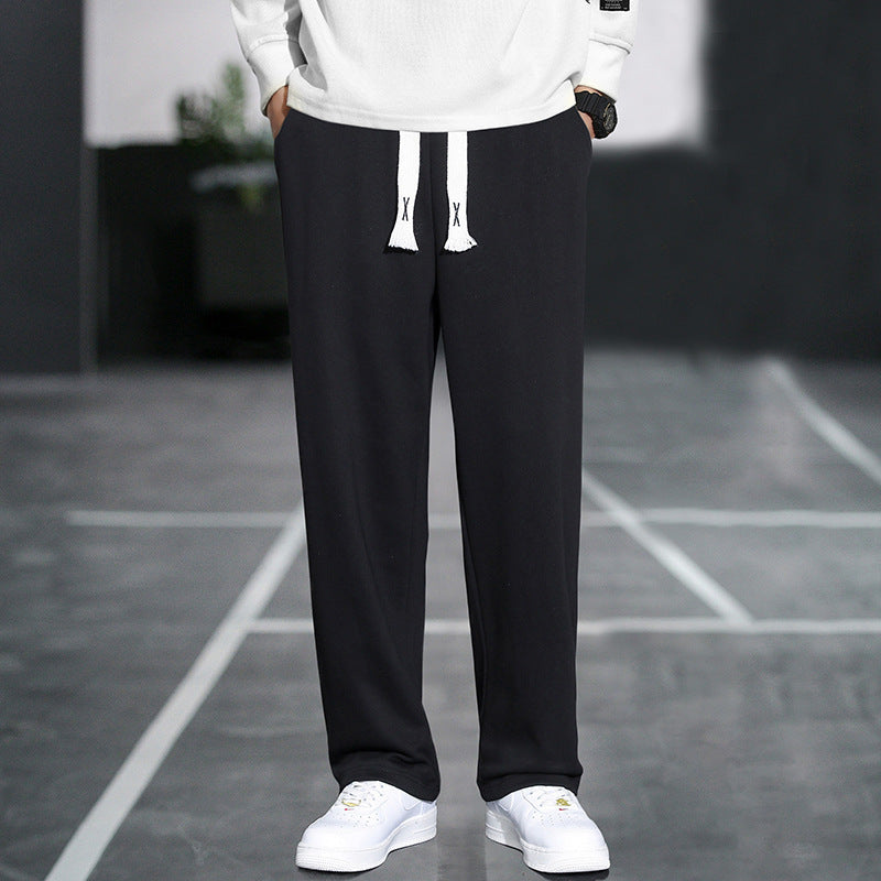 Casual Men's Ninth Sports Pants Black - D&A