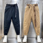 Trendy Skinny Cropped Harem Pants Men's - D&A