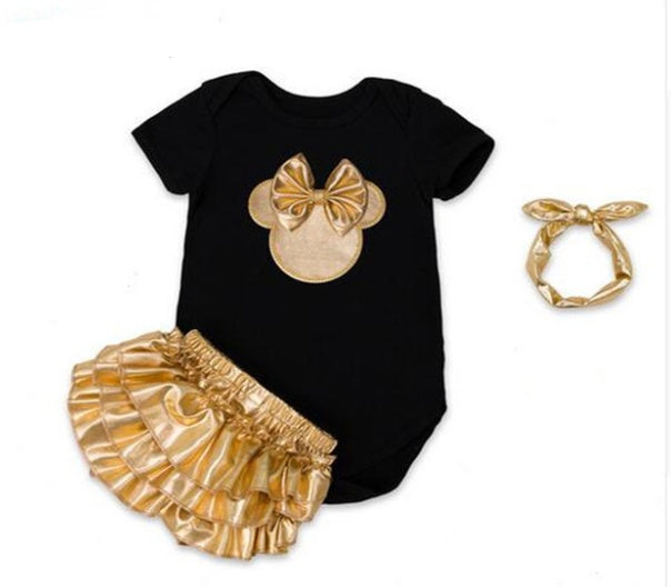 Baby Romper Black - D&A