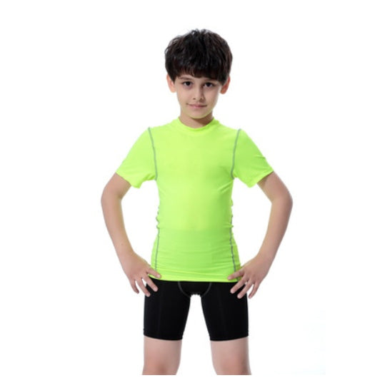 Kids Sportswear Green Tee A - D&A