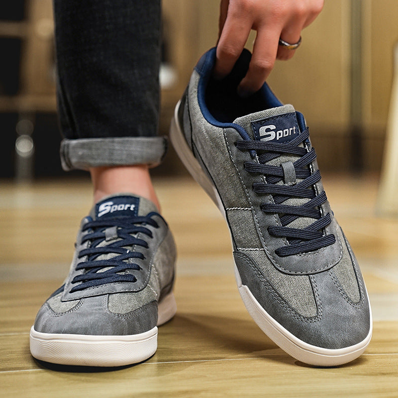 New Plus Size Denim Men's Outdoor Casual Shoes - D&A