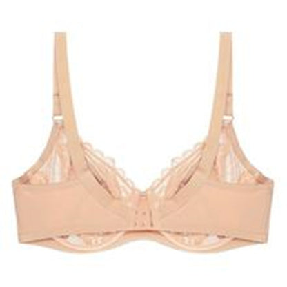 Pure color bra lace women's plus size bra underwear - D&A