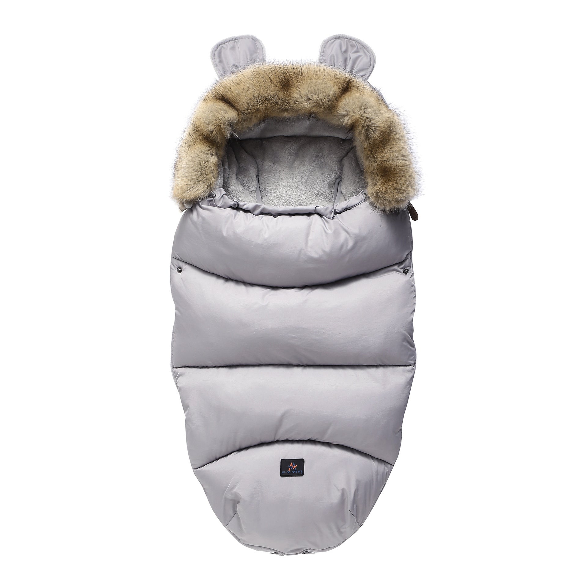New baby stroller sleeping bag Grey 100cm - D&A