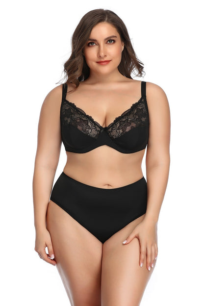 Adjustable women's bra Black - D&A