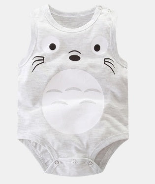 Sleeveless Baby rompers clothes newborn baby clothes Totoro - D&A