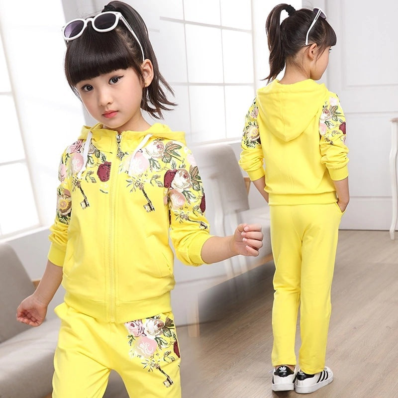 Children clothes set Yellow - D&A