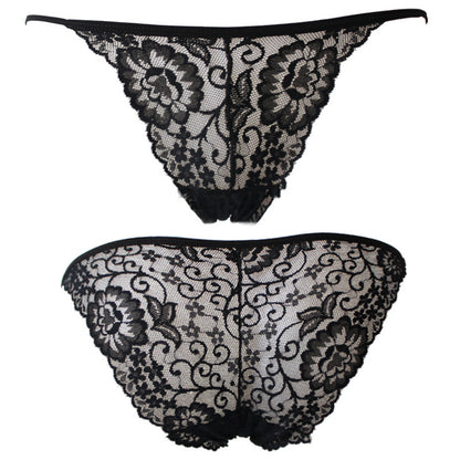 Sexy Underwear Women Lace Women's Underwear Briefs Briefs Black One size - D&A
