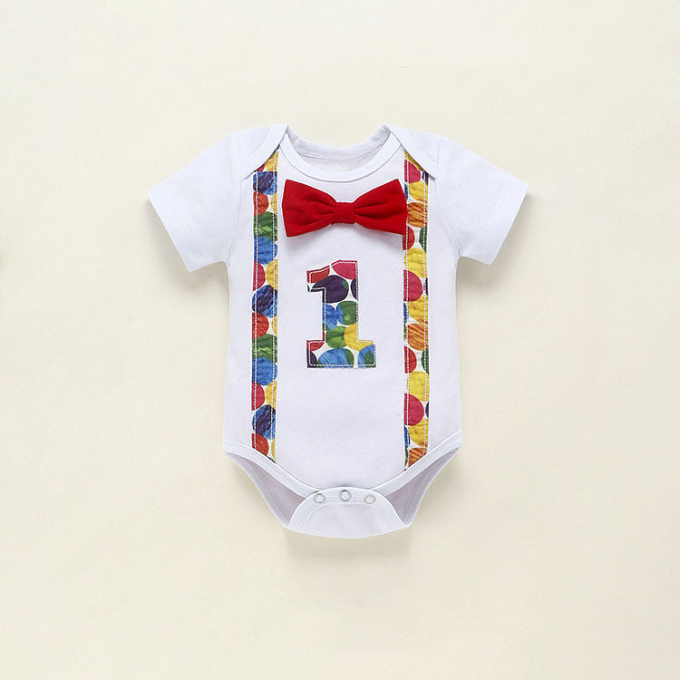 Children's Clothing Summer Clothing Baby Romper Birthday - D&A