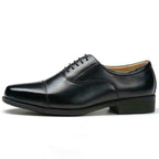 Mesh Three Connector Business Casual Leather Shoes Lace Up - D&A
