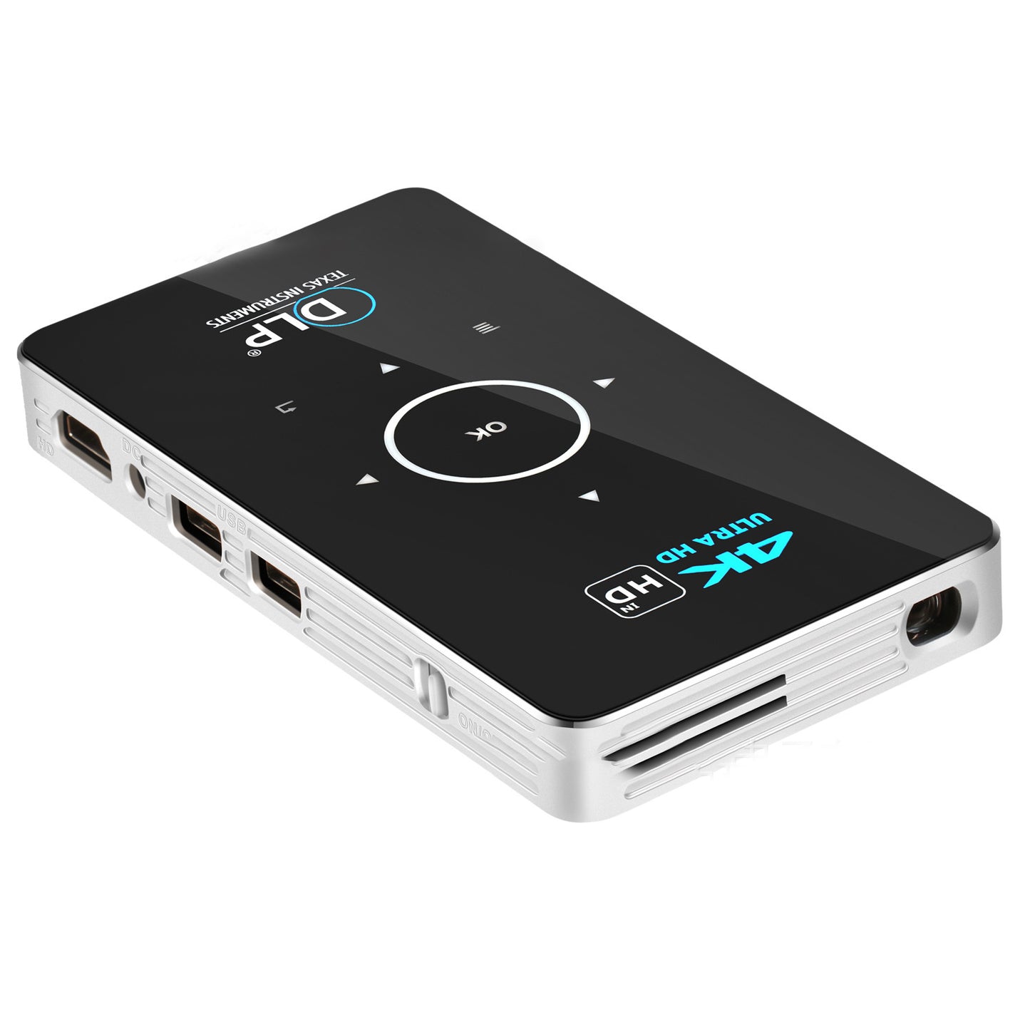 Home wireless projector Black 8G - D&A