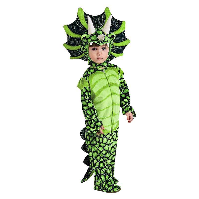 Jurassic Halloween Costume Dark green - D&A