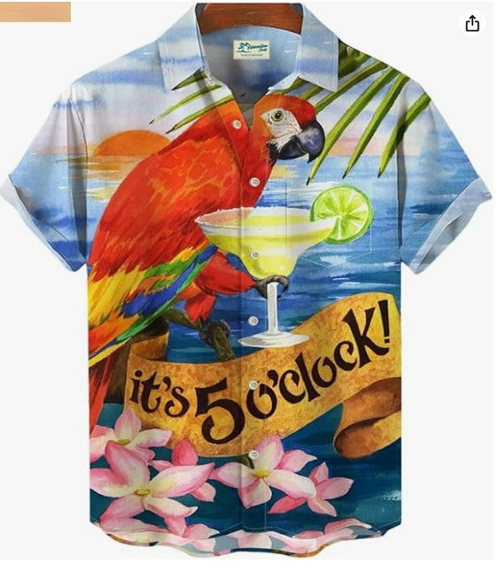 Men's Cardigan Plus Size Short Sleeve KD1633 - D&A