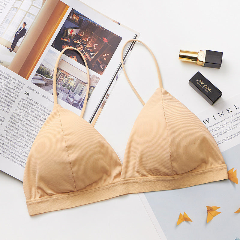 Strappy bra Color of skin One size - D&A