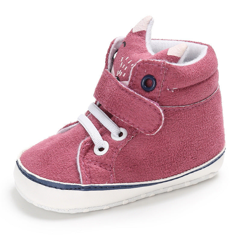 Baby shoes toddler shoes Rose red - D&A