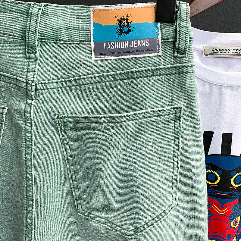 Ripped denim shorts - D&A