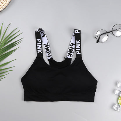 PINK sports bra Black Onesize - D&A