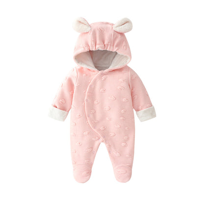 Baby clothes baby onesies princess romper Tender pink - D&A