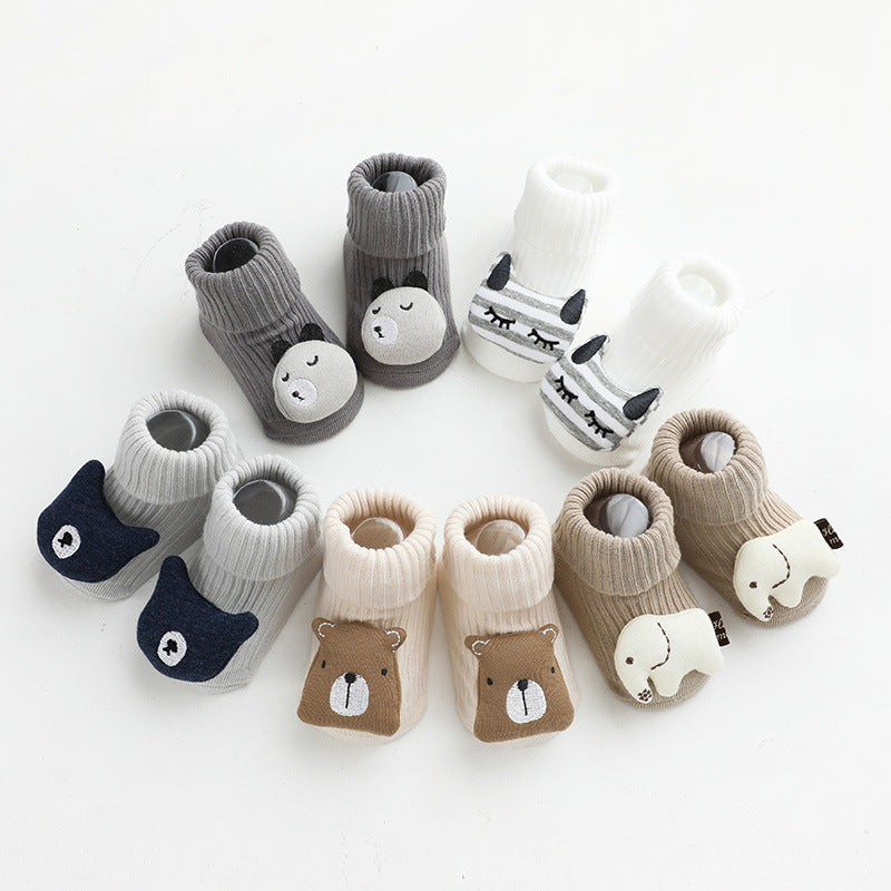 Baby Socks Dispensing Glue Non-Slip Loose Baby Socks Children Floor Socks - D&A