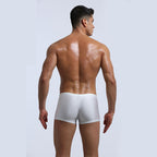 Men's Boxer Swimming Trunks Fashion Lace-up Design - D&A
