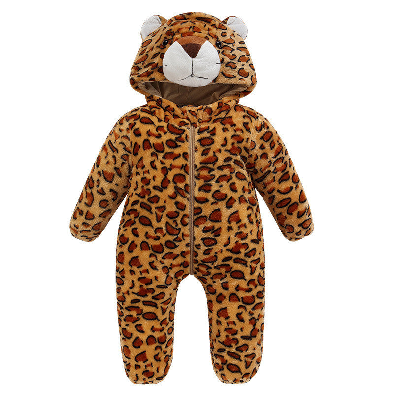 Baby Rompers Winter Autumn Clothes Cheetah - D&A
