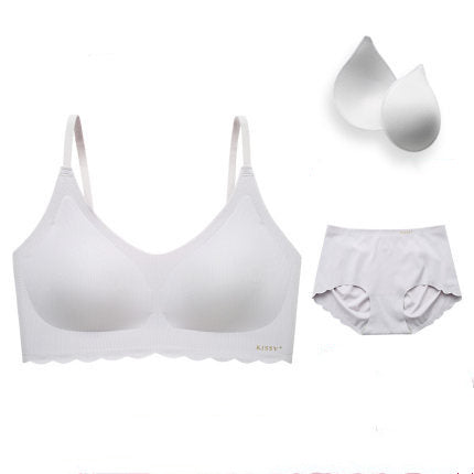 One-piece bra Grey - D&A