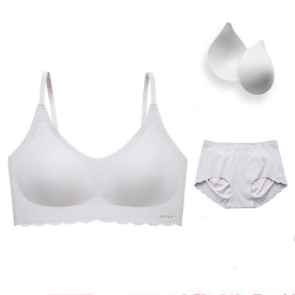 One-piece bra Grey - D&A
