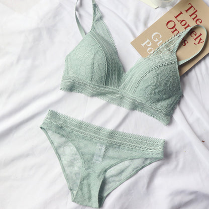 Lace underwear women Green - D&A