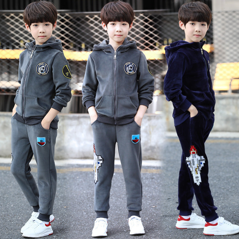Casual children's suit boys autumn clothes - D&A