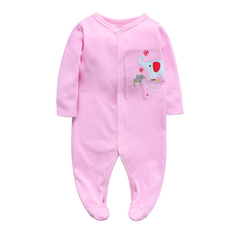 Cotton one-piece clothes baby clothes Elephant - D&A