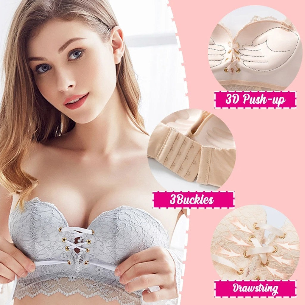 Strapless gathered bra - D&A