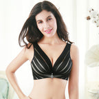 Lingerie with stripes Black - D&A