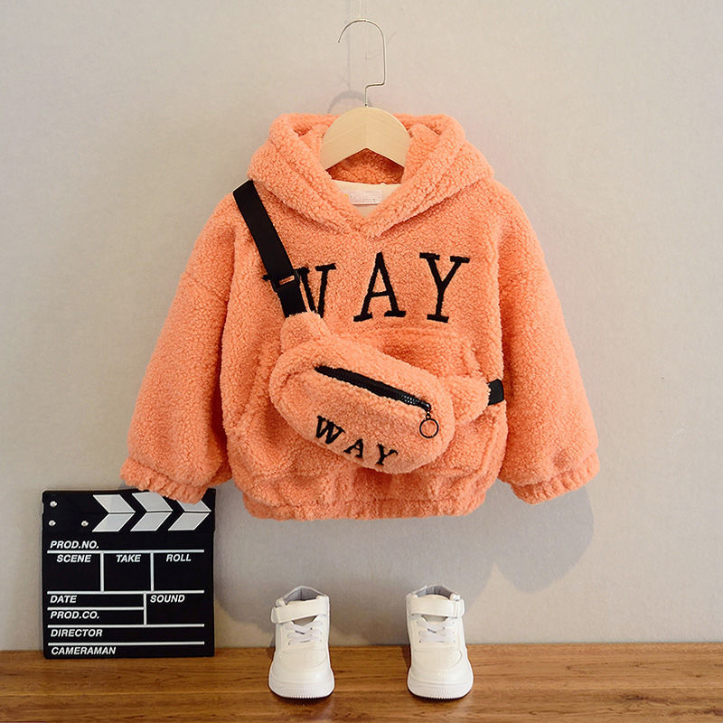 jacket with hat Orange - D&A