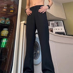 High-grade Black Weila Anti-wrinkle Suit Pants - D&A