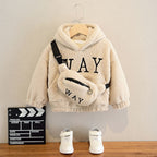 jacket with hat Beige - D&A
