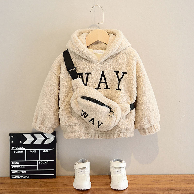 jacket with hat Beige - D&A
