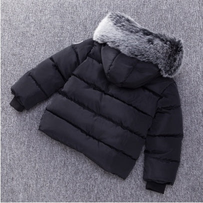 Children's thick cotton jacket - D&A