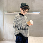 Fluffy Winter Clothing For Boys And Children Black - D&A