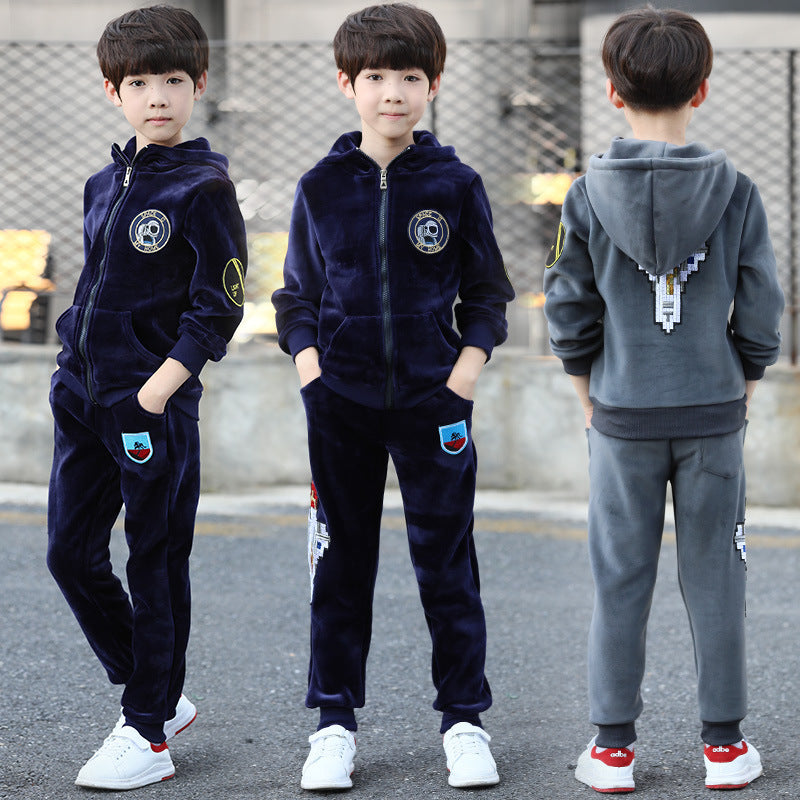 Casual children's suit boys autumn clothes - D&A
