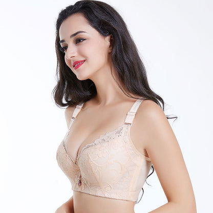 Thin bra with steel ring plus fat XL bra Skin - D&A