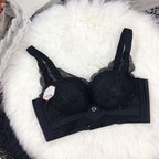 Anti-sag lace bra Black - D&A