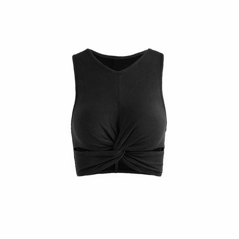 Short sleeveless lingerie Black - D&A