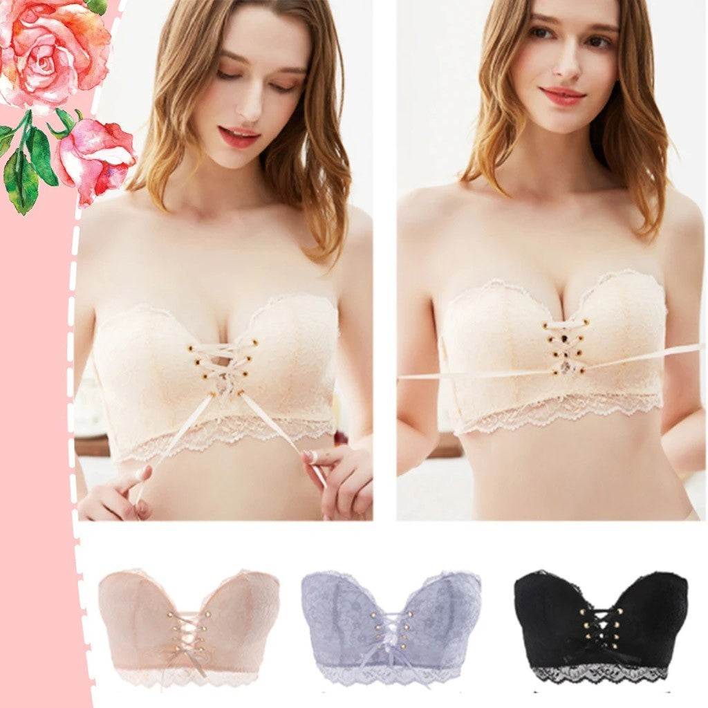 Strapless gathered bra - D&A
