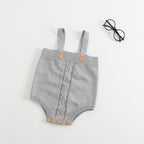 Knitted baby onesies Grey - D&A